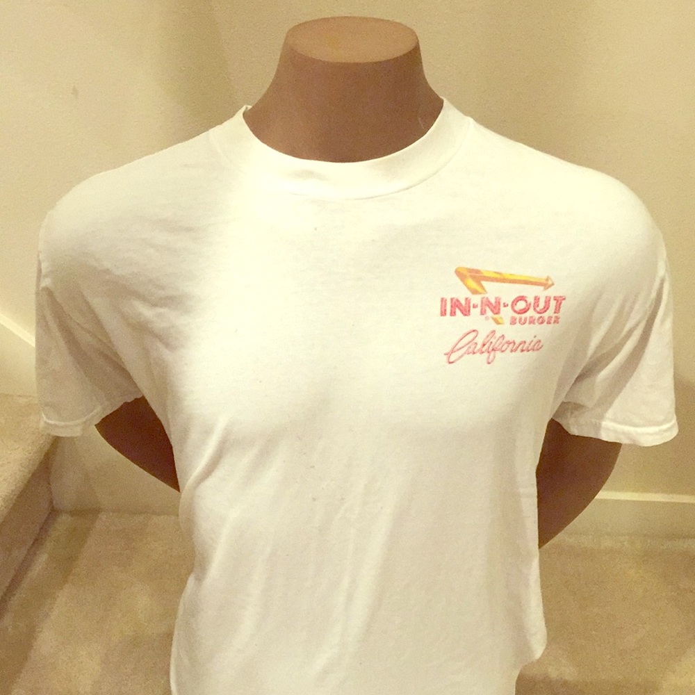 In n Out used T shirt fair condition